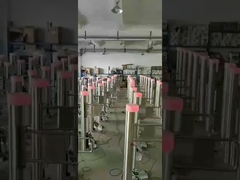 ประตูสวิงสำหรับคนเดินเท้าสแตนเลสสตีล 304 สูงระดับเอว