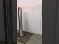 ประตูรั้วแบบสวิงมอเตอร์ไร้แปรงถ่าน DC เลนกว้างชนิดรวม