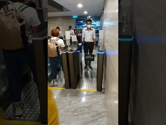 สถานีรถไฟใต้ดิน SS314 ทางเดินคนเดินขนาด 600 มม. ประตูสวิง 0.4 วินาที