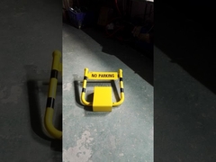 รีโมทคอนโทรลตัวกั้นพื้นที่จอดรถเหล็กหนา 3.0 มม. พร้อมการออกแบบสุญญากาศ