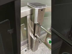 ประตูรั้ว P-Type แบบสวิงสองทิศทางแบบใช้มอเตอร์เต็มรูปแบบ