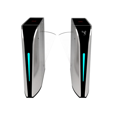 BLDC Brushless Motor Flap Barrier Gate Turnstile เครื่องสแกนบาร์โค้ด Barrier Baffle คริลิค