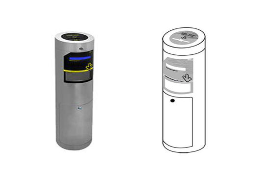 เครื่องอ่านบัตร Dropbox พร้อมความจุ 280 ใบ และอินพุตไฟ AC230 สำหรับการควบคุมการเข้าถึงแบบบูรณาการ