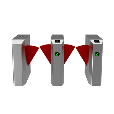 BLDC Motorized Speed ​​​​Gate ประตูหมุนประตูหมุนได้ Flap Barrier Gate