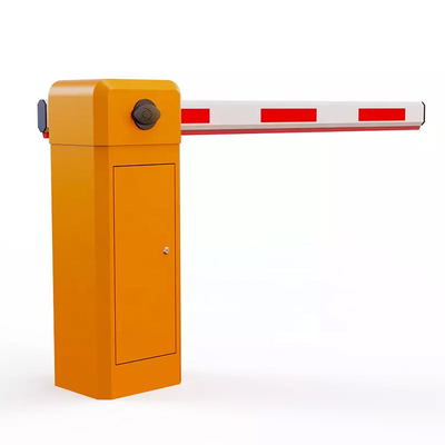 1S ถึง 6S 6M ความยาวแขนตรงไฟ LED 220V 110V AC Motor Manual Release ไฟจราจร Barrier Gate