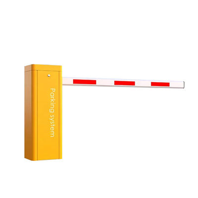 24V BLDC Motor Parking Barrier Gate พร้อมแบตเตอรี่สํารองและความยาวแขน 6m