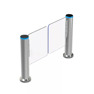 ประตูหมุนออปติคอล Fast Lane อัตโนมัติ Speed ​​Gate Turnstiles พร้อมการจดจำใบหน้า RFID
