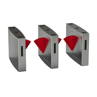 24V BLDC Motor Flap Turnstile Gate ระบบควบคุมความปลอดภัยระดับมืออาชีพ