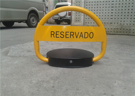 ล็อคจอดรถ DC6V 7Ah พร้อมสแตนเลส 2 มิลลิเมตร และการออกแบบกันขโมยเพื่อพื้นที่จอดรถที่ปลอดภัย