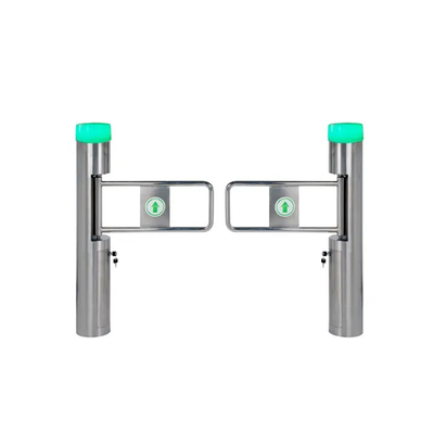 Anti Collision Swing Barrier Turnstile ประตูควบคุมทางเข้าซุปเปอร์มาร์เก็ต