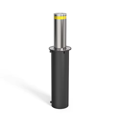 ความสูงการยก 600 มิลลิเมตร ไฮดรอลิก สูง Bollard หลายสี สายสะท้อน OEM โลโก้พิมพ์