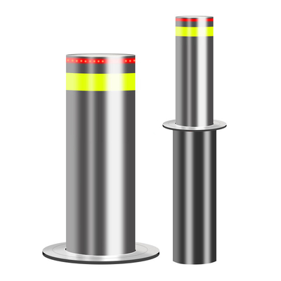 600 มิลลิเมตร กระบอกชักอัตโนมัติ Bollard ถอดออกสําหรับที่อยู่อาศัยและ 220V พลังงานไฟฟ้า