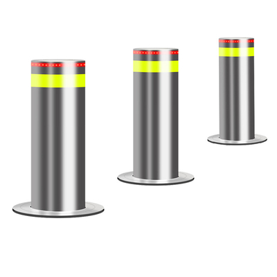 IP 68 เรต K4 ไฮดรอลิก ป้องกันการจอดรถ Bollards ด้วยความแข็งแรงและความเร็วที่น่ากลัว 3s-4.5s