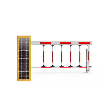 ความเร็วเร็วสูง สายตรงพับ รั้วแขน จอดรถ การ์เรจ แบรนด์ AC 220V 110V DC24V แผ่นแสงอาทิตย์บูรณาการ