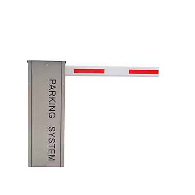 รถจอดรถความเร็วสูง Boom Barrier กันน้ํา 304 สแตนเลส Housing Servo มอเตอร์