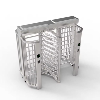 Double Way 650mm Width Full Height Turnstile สําหรับตลาดสิงคโปร์ มาเลเซีย และสหราชอาณาจักร