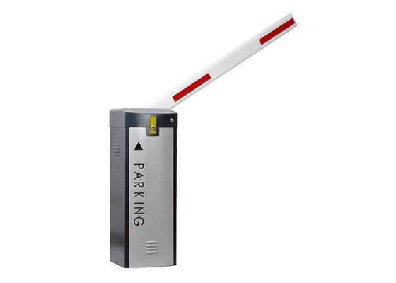 ประตูรั้วอัตโนมัติแบบมีแขนกั้น 2 มม. เหล็กแผ่นรีดเย็น พร้อมมอเตอร์ทองแดงบริสุทธิ์ 100% และสวิตช์จำกัดโฟโตอิเล็กทริก