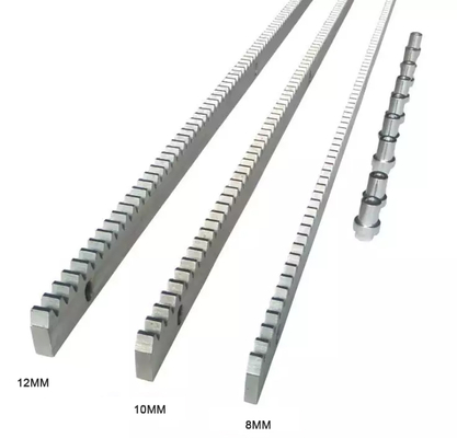 โรงงานตรง M4 สายตรง Galvaznied โลหะเหล็ก Gear Rack สําหรับอัตโนมัติเปิดประตูเลื่อน