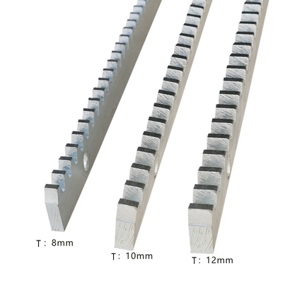 M4 อัตโนมัติ ประตู Fittings โลหะและไนลอน Gear Rack สําหรับการดําเนินการประตูเลื่อน