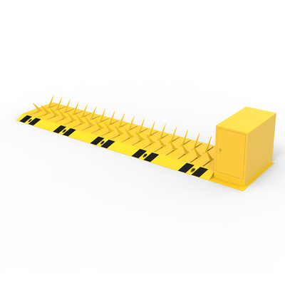 พื้นผิว Mount ยางฆาตกร ด้วย Electromechanical Arm Barrier สีเหลือง/ดํา