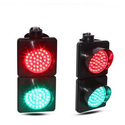 ที่จอดรถ 4 นิ้ว สีเลนส์ มินิ 100 มม สีแดง เขียว สี LED สัญญาณจราจร