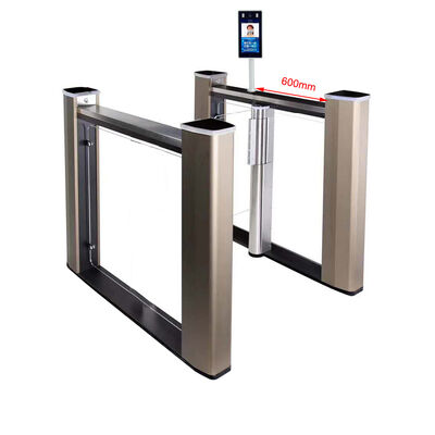 24V Brushless DC Motor Speed Gate ความเร็วการเปิด 0.4s และกระดาษเหล็กดัดเหล็กสําหรับการใช้ในและภายนอก