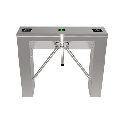 510mm Arm Tripod Turnstile Barrier SUS304 ก้านโซลินอยด์ล็อคบัฟเฟอร์ไฮดรอลิก