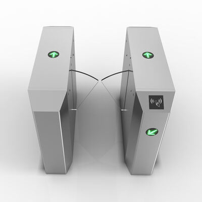 OEM ODM Speed Gate ด้วย DC 24V Motor Clear Acrylic Flap และ Anti-Tailgating สําหรับระบบควบคุมการเข้าถึง