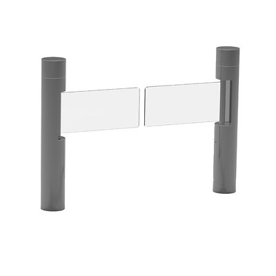 SS อะครีลิคสวิง Barrier Gate RS485 BLDC Motor Access Control Gate