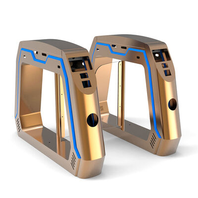 ประตูรั้วไม้กั้นอัตโนมัติ RFID สำหรับเด็กอนุบาล หนา 1.2 มม. แกว่งอัตโนมัติ 0.2 วินาที