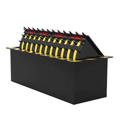 3.7KW IP68 RS485 เครื่องกีดขวางถนนไฮดรอลิกสำหรับควบคุมการจราจรยานยนต์เพื่อความปลอดภัยสูง