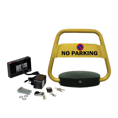 180 องศา ป้องกันการชน การควบคุมทางไกล ล็อคจอดรถด้วยระบบการตั้งตําแหน่งใหม่แบบอัตโนมัติสําหรับล็อคจอดรถ