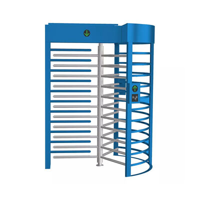 SS316 ประตูหมุนความสูงเต็มหมุนคนเดินเท้าหมุน 600mm Channel Mild Steel