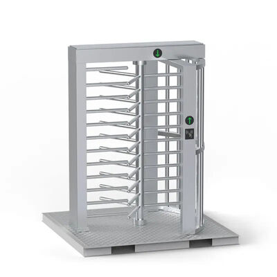 24VDC 30 คน/นาที ความกว้าง 610 มม. Full Height Turnstile ประตูหมุนแบบเต็มตัวสำหรับควบคุมการเข้าออกอย่างปลอดภัย