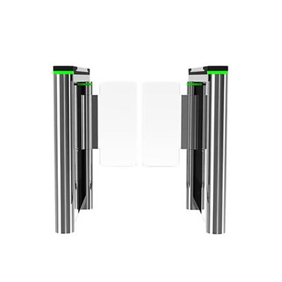 SS304 อะคริลิก 900mm ความกว้างทางเดินหักประตูที่มีการจําหน่ายใบหน้าและ BLDC มอเตอร์