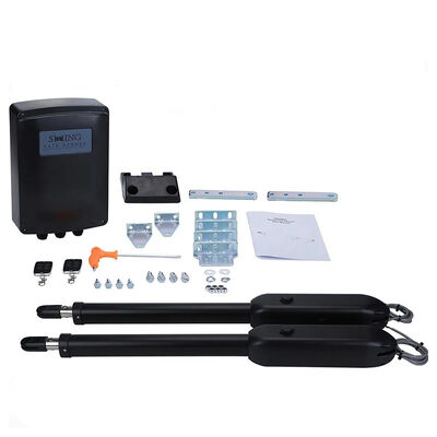 เครื่องเปิดประตูสวิงใบเดียว 400 กก. พร้อมมอเตอร์กำลัง 60W และรีโมทคอนโทรลสำหรับประตูสวิงอัตโนมัติ