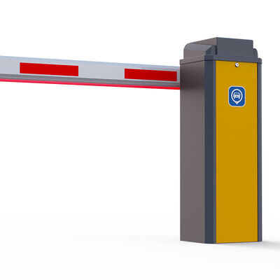 ความเร็วสูง 200W DC Brushless Motor Barrier Gate พร้อม Remote Control สําหรับการจอดรถอัตโนมัติ