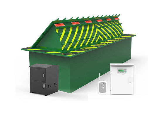 เครื่องกีดขวางถนนไฮดรอลิกป้องกันการก่อการร้าย พร้อมกำลังไฟ 3.7KW รับน้ำหนักได้ 80 ตัน และยกสูง 500 มม. เพื่อความปลอดภัยสูง