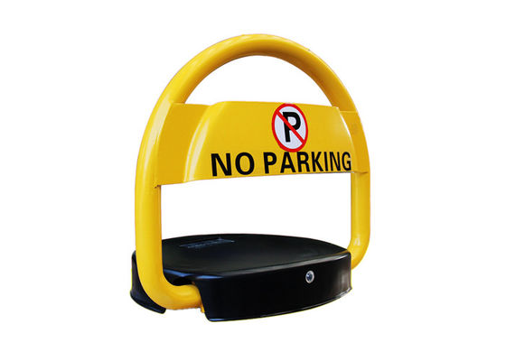 ที่จอดรถแบบล็อคด้วยรีโมทคอนโทรลพลังงานแสงอาทิตย์ 433Hz สำหรับที่จอดรถยนต์ที่ปลอดภัย