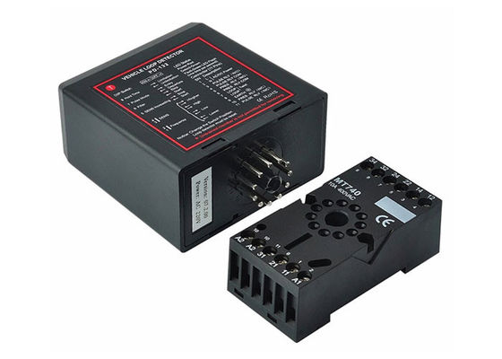 เครื่องตรวจจับวงวนยานพาหนะ พร้อมช่วงความถี่ 20 kHz ถึง 170 kHz เวลาตอบสนอง 100ms และรีเลย์เอาต์พุต 240V/5A สำหรับประตูอัตโนมัติและการควบคุมการเข้าออกที่จอดรถด้วย RFID
