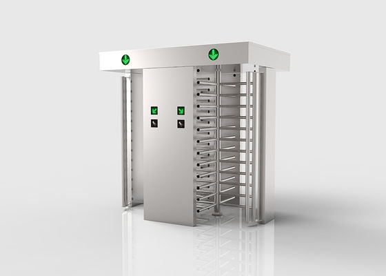 304 สแตนเลส ทอร์นสไตล์ความสูงเต็มกับเลนคู่และฟังก์ชันรีเซ็ตอัตโนมัติสําหรับการควบคุมการเข้าถึง