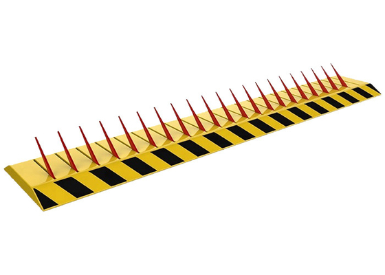 มอเตอร์ไฟฟ้า Traffic Spikes Barrier 150 มม. ความสูงที่เพิ่มขึ้นต่อต้านการก่อการร้าย