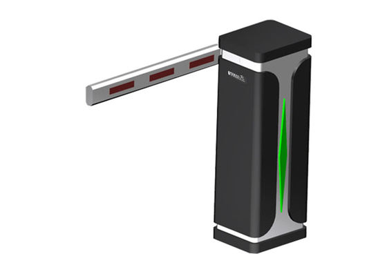 100W DC 24V Servo Motor ประตูป้องกันอัตโนมัติด้วยไฟ LED สําหรับทางด่วนและที่จอดรถ