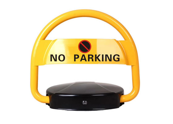 ที่จอดรถแบบล็อคด้วยรีโมทคอนโทรลพลังงานแสงอาทิตย์ พร้อมความสูงยก 390 มม. และโครงเหล็กม้วนเพื่อการปกป้องพื้นที่จอดรถที่ปลอดภัย