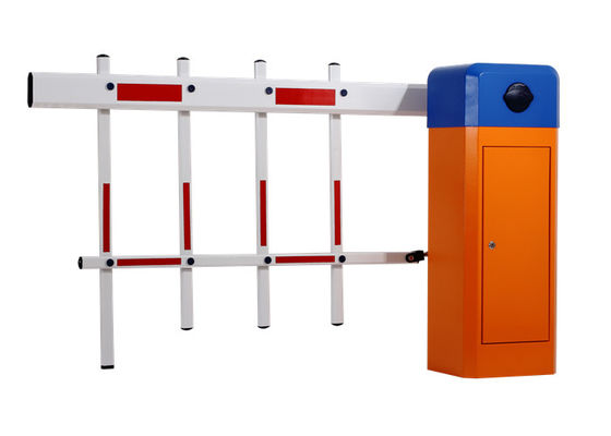 120W AC Motor อัตโนมัติประตูกั้นด้วยแขน 6m สําหรับการควบคุมการจอดรถที่ปลอดภัย