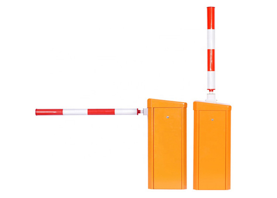 แผงโซลาร์เซลล์ 24V DC 0.6s 6m Boom Automatic Barrier Gate 50W