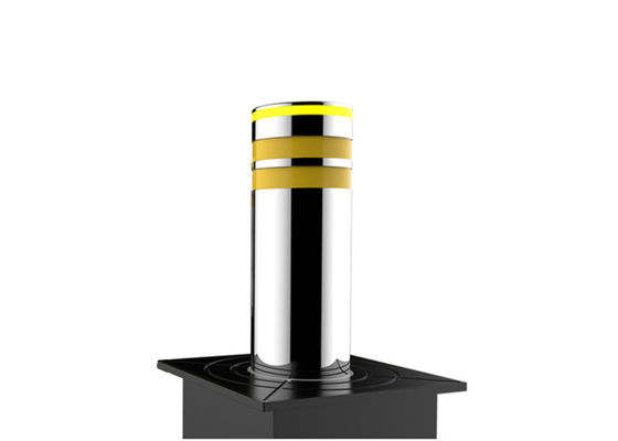 เสาไฮดรอลิกแบบยกได้ กันน้ำ IP68 สูง 600 มม. 3.7KW สำหรับควบคุมการจราจรและความปลอดภัยในการจอดรถ