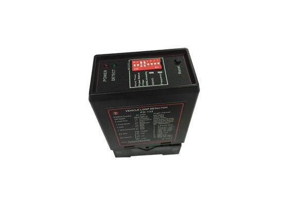 ช่องเดียว 10ms เวลาปฏิกิริยา 170kHz 5A Output Relays Loop Detector สําหรับการตรวจจับยานยนต์