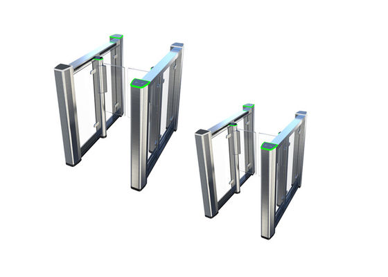 ประตูหมุนเข้าออกไบโอเมตริกซ์ RS485 พร้อมการจดจำใบหน้า IP54 พร้อมแผงกั้นอะคริลิค 10 มม. สำหรับการควบคุมการเข้าออกที่ปลอดภัย