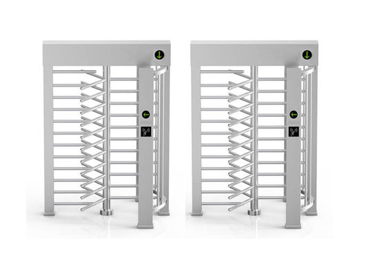 24VDC 30 คน/นาที ความกว้าง 610 มม. Full Height Turnstile ประตูหมุนแบบเต็มตัวสำหรับควบคุมการเข้าออกอย่างปลอดภัย